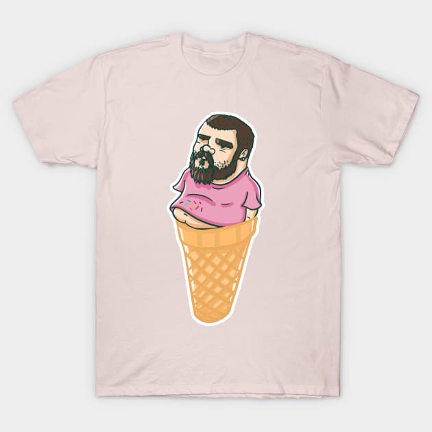 Ice-cream Man T-Shirt by artub